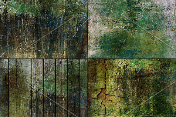 Distressed dark grunge texture paint in Textures - product preview 2