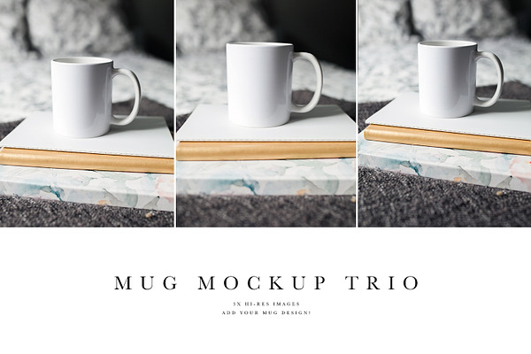 Mug Mockup Trio Bundle