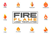 Fire Flame Logo Templates