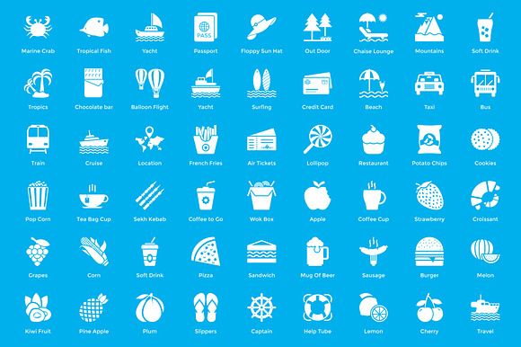 207 Occean and Sea Life Icons in Graphics - product preview 2