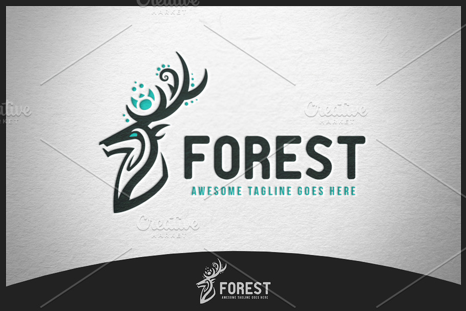 Forest Logo in Logo Templates - product preview 8