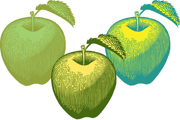 Yellow and Green Apple