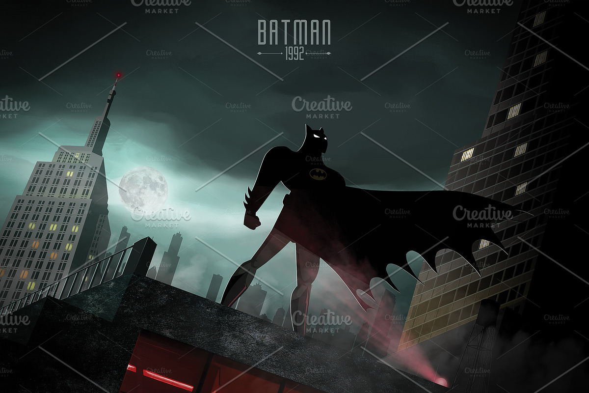 Batman- The Animated Seies in Illustrations - product preview 8