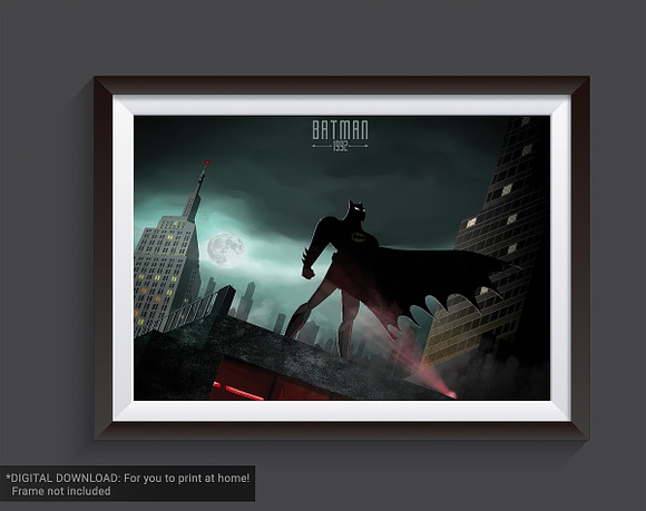 Batman- The Animated Seies in Illustrations - product preview 1