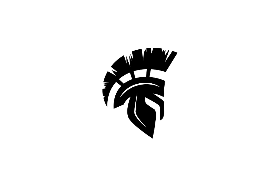 Spartan Helmet in Logo Templates - product preview 8