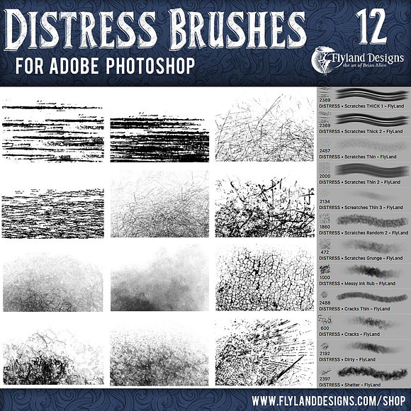 Custom Adobe Photoshop Brushes in Photoshop Brushes - product preview 1