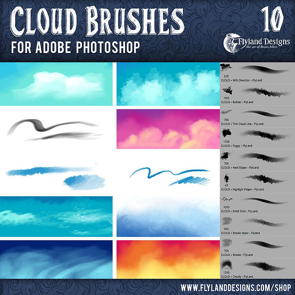 Custom Adobe Photoshop Brushes in Photoshop Brushes - product preview 6