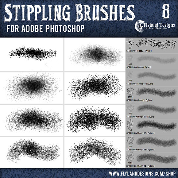 Custom Adobe Photoshop Brushes in Photoshop Brushes - product preview 8