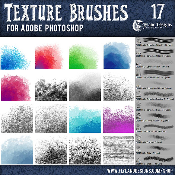 Custom Adobe Photoshop Brushes in Photoshop Brushes - product preview 9