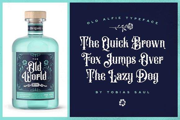 Old Alfie Font + Extras in Circus Fonts - product preview 1
