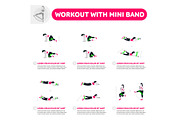 Workout with mini band
