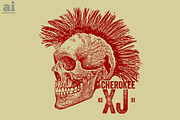 Cherokee XJ Skull