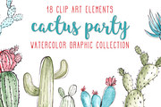Cactus Party Graphic Collection