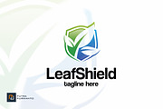 Leaf Shield - Logo Template