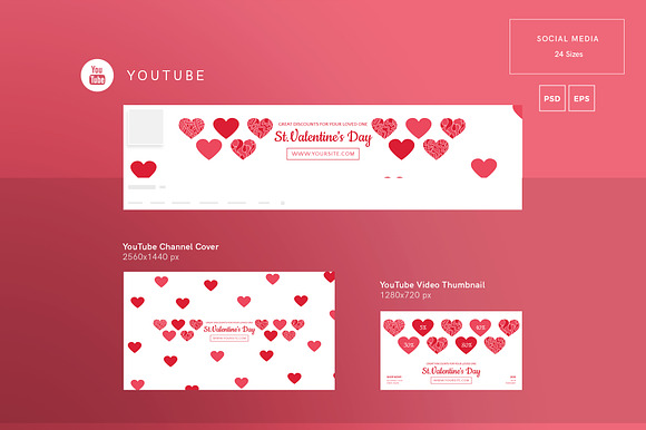 Promo Bundle | Valentine's Day in Templates - product preview 2