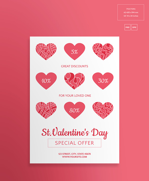 Promo Bundle | Valentine's Day in Templates - product preview 11
