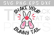 Shake your bunny tail 2 SVG DXF PNG