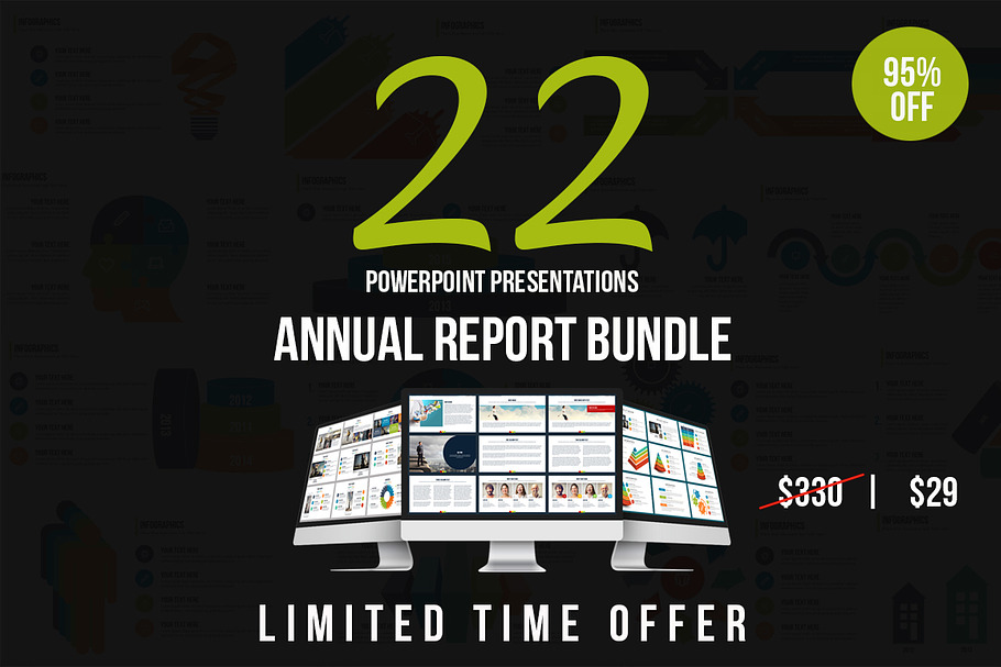 Annual Report Powerpoint Bundle in PowerPoint Templates - product preview 8