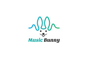 Music Bunny Logo