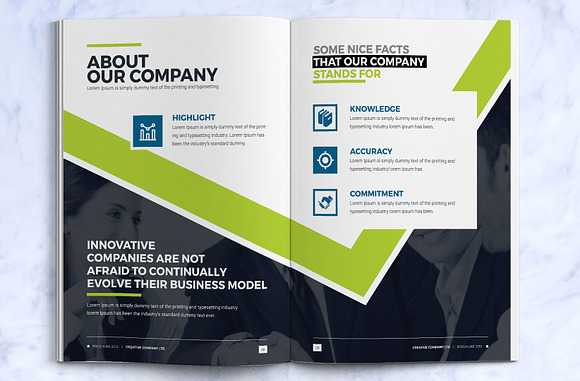 Brochure Design Template in Brochure Templates - product preview 4
