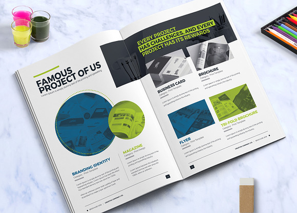 Brochure Design Template in Brochure Templates - product preview 7