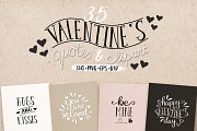 Valentine's Love Quotes SVG Bundle