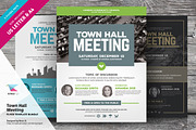 Town Hall Meeting Flyer Bundle