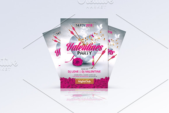 Valentine's Day Party in Flyer Templates - product preview 2