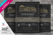 Town Hall Meeting Flyer Vol.01
