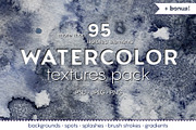 WATERCOLOR textures pack!
