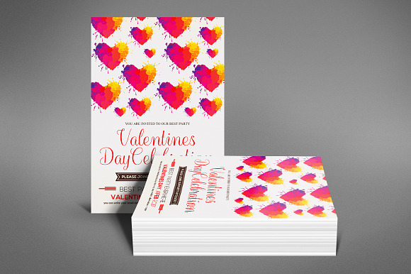 Valentine’s Flyer Template in Flyer Templates - product preview 1