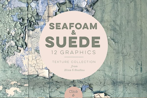 Seafoam & Suede Textured Backgrounds