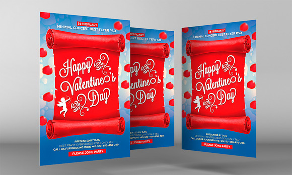 Valentines Day Flyer in Flyer Templates - product preview 1