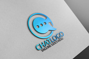 Chat Letter Logo