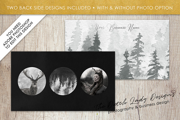 Photoshop Business Card Template #14 in Business Card Templates - product preview 2