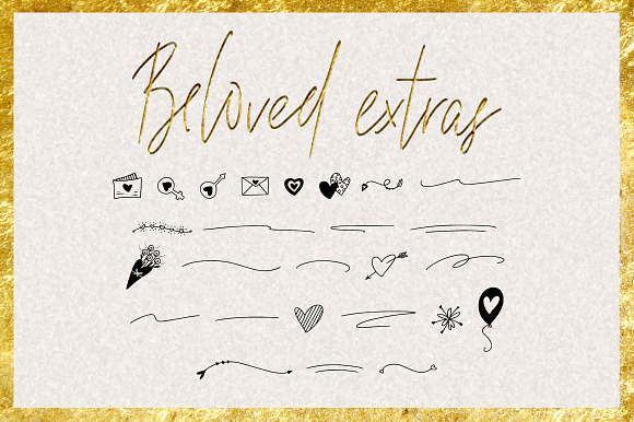 Beloved signature duo font. in Script Fonts - product preview 10