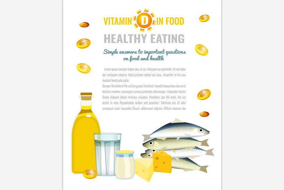 Vitamin D Image in Illustrations - product preview 8