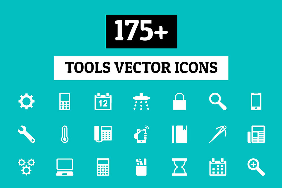 175+ Tools Vector Icons