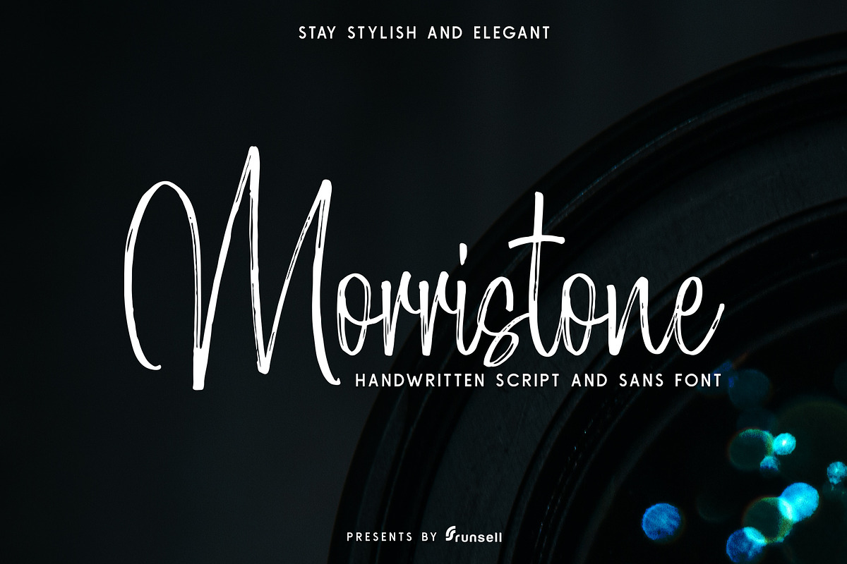 Morristone Script & Sans in Script Fonts - product preview 8