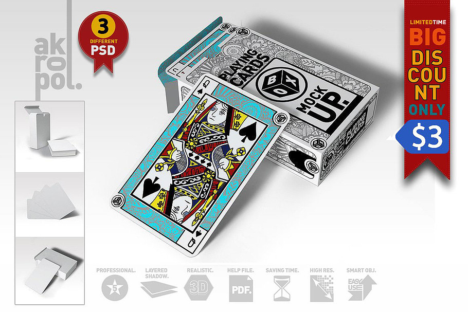 Playing Cards_02 Mock Up