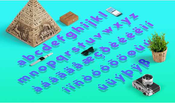 George Sans Geometric Typeface in Sans-Serif Fonts - product preview 5