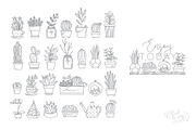 Plants Flat Icons
