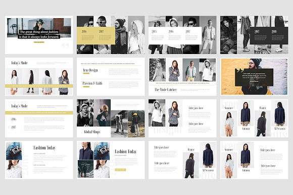 MODIC - Fashion Theme - PowerPoint in PowerPoint Templates - product preview 2