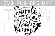 Carrots for the Easter Bunny SVG DXF