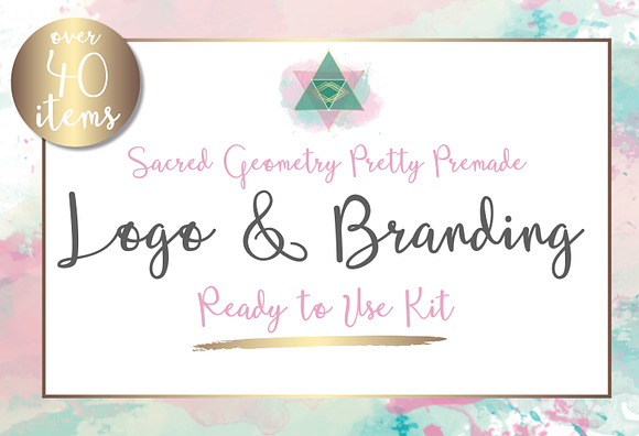 Sacred Geometry Brand & Logo Kit in Logo Templates - product preview 5