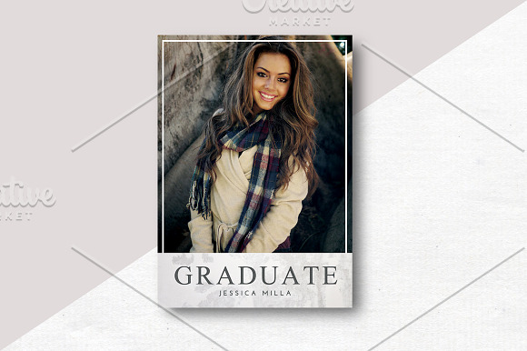 Graduation Card Template in Card Templates - product preview 1