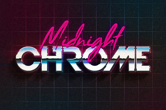 80s Text Effects Vol.2 in Photoshop Layer Styles - product preview 5