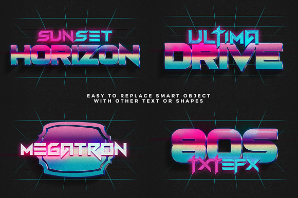 80s Text Effects Vol.2 in Photoshop Layer Styles - product preview 9