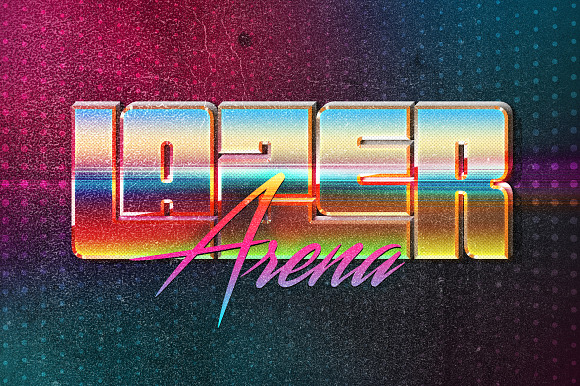 80s Text Effects Vol.2 in Photoshop Layer Styles - product preview 14