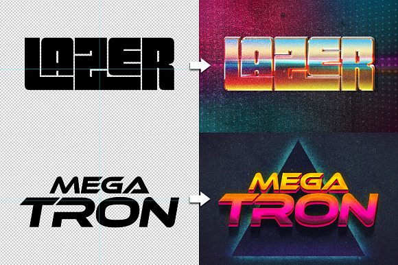 80s Text Effects Vol.2 in Photoshop Layer Styles - product preview 15
